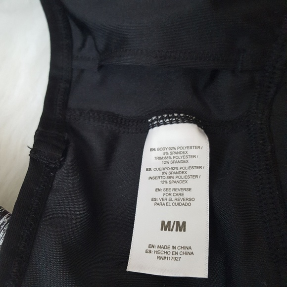 REEBOK ATHLETIC M/M SIZE Raceback Sports Bra - Picture 4 of 4